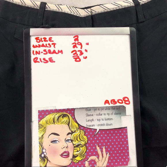 Express Design Studio Corespondent Dress Pants 2 - Picture 7 of 7